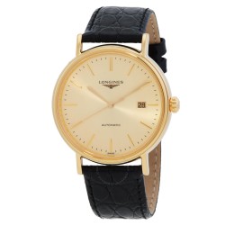 Presence Automatic Champagne Dial Watch L4.922.2.32.2