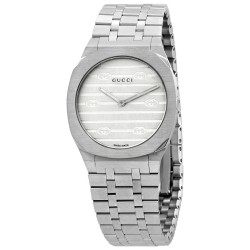 25H Quartz Silver Dial Ladies Watch YA163501