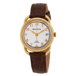 Commodore Automatic Ivory Dial Ladies Watch 97M117
