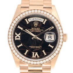 Day Date Automatic Chronometer Diamond Ladies Watch 128345