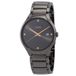 True Diamonds Quartz Crystal Grey Dial Men's Watch R27239712