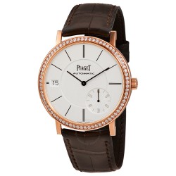Altiplano Silver Dial 18K Rose Gold Diamond Men's Watch G0A38139