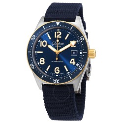 Glashutte SeaQ Automatic Blue Dial Men's Watch 1-39-11-10-90-34