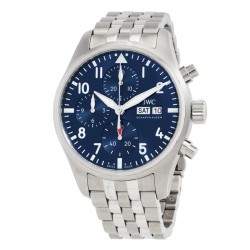 Pilot Chronograph 41 Automatic Blue Dial Men's Watch IW388102