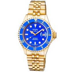 Wall Street Automatic Blue Dial Men's Watch 4854B