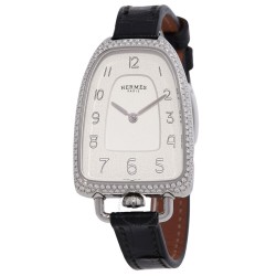 Galop Midsize Quartz Diamond Silver Dial Ladies Watch 047886WW00