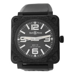 Pre-owned Bell & Ross Aviation Automatic Black Dial Men's Watch BR01-92-C-369/500