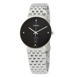 Florence Quartz Diamond Black Dial Ladies Watch R48912713