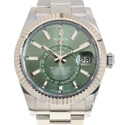 Sky-Dweller GMT Automatic Chronometer Green Dial Men's Watch 336934-0001