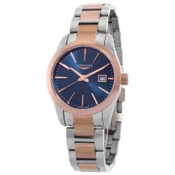 Conquest Classic Quartz Blue Dial Ladies Watch L2.286.3.92.7