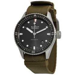 Fifty Fathoms Bathyscaphe Meteor Grey Dial Automatic Men's Watch 5000-1110-NAKA