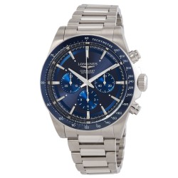 Conquest Chronograph Automatic Blue Dial Men's Watch L3.835.4.92.6