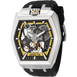 Akula Hand Wind Black Dial Men's Watch 44017