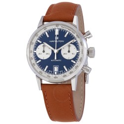 Intra-Matic Chronograph Automatic Blue Dial Men's Watch H38416541