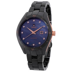 HyperChrome Automatic Diamond Black Dial Ladies Watch R32044902