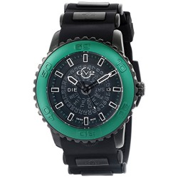 Aurora Black Dial Silicone Men's Watch 9705