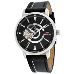 Elliptic Automatic Black Dial Men's Watch SP0140