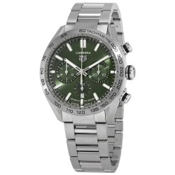 Carrera Chronograph Automatic Green Dial Men's Watch CBN2A10.BA0643