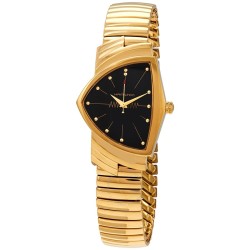 Hamilton Black Dial Asymmetric Ladies Watch H24301131