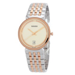 Florence Quartz Champagne Dial Unisex Watch R48912403