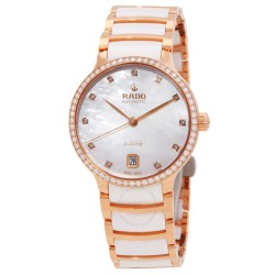 Centrix Automatic Diamond White Mother of Pearl Dial Ladies Watch R30230902