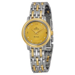 De Ville Prestige Champagne with Diamonds Dial Ladies Watch 424.20.24.60.58.001