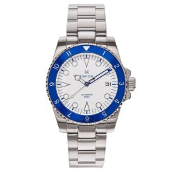 Luciano Automatic White Dial Men's Watch HERHS1503
