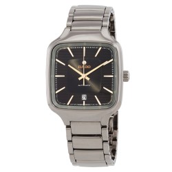 True Square Automatic Grey Dial Unisex Watch R27077102