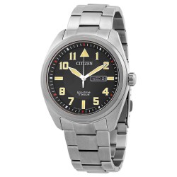 Open Box - Citizen Eco-Drive Garrison Black Dial Me's Watch BM8560-53E
