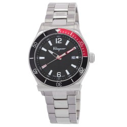 1898 Sport Quartz Black Dial Men's Watch SFYK00620