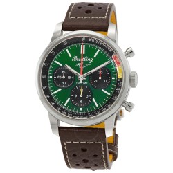 Top Time B01 Ford Mustang Chronograph Automatic Green Dial Men's Watch AB01762A1L1X1