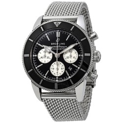 Superocean Heritage II Chronograph Automatic Chronometer Black Dial Men's Watch AB0162121B1A1
